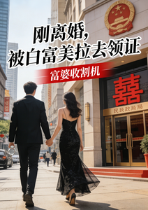  刚离婚，被白富美拉去领证